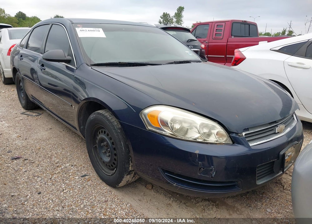 2008 CHEVROLET IMPALA LS VIN: 2G1WB58K589198334