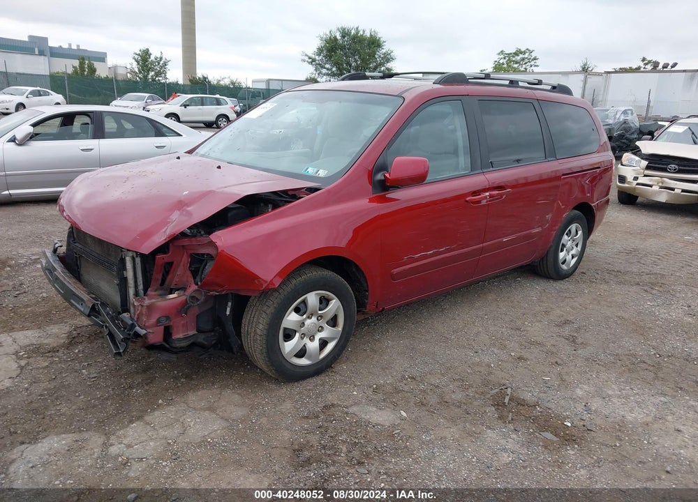 2008 KIA SEDONA LX VIN: KNDMB233086229087