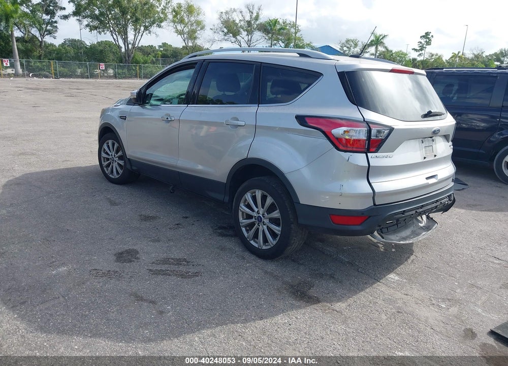 2017 FORD ESCAPE TITANIUM VIN: 1FMCU0JD7HUC95908