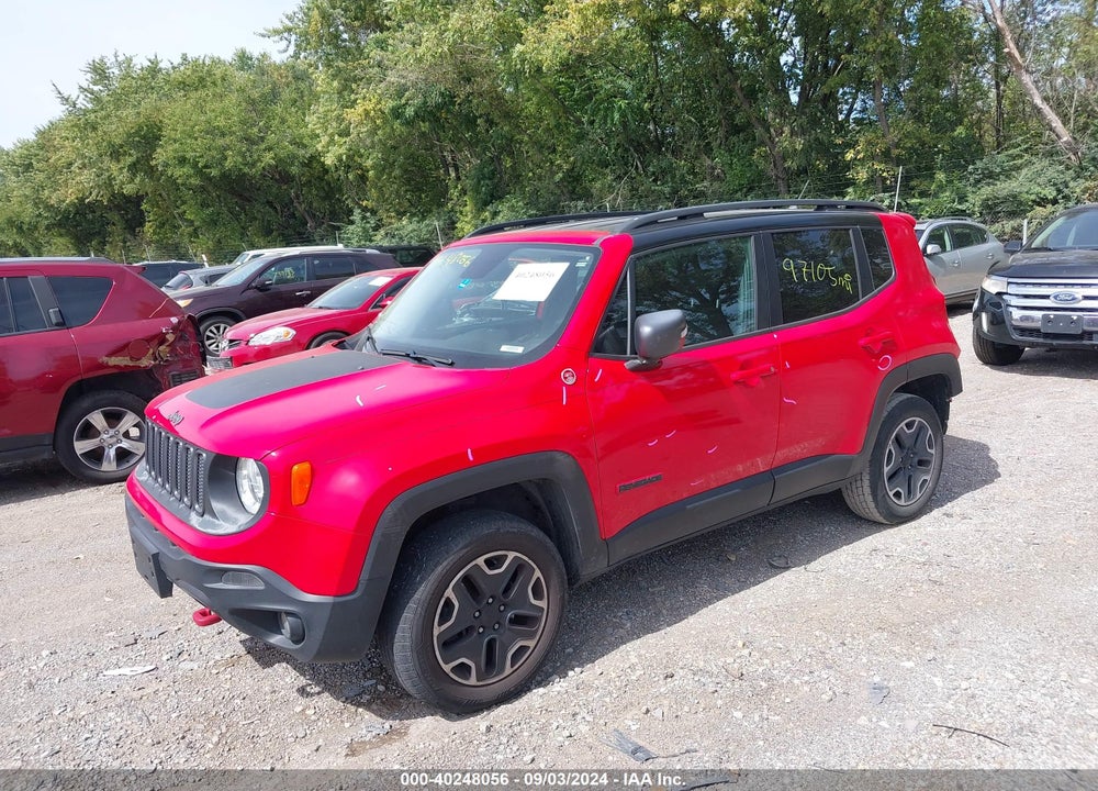 2017 JEEP RENEGADE TRAILHAWK 4X4 VIN: ZACCJBCB2HPE60107