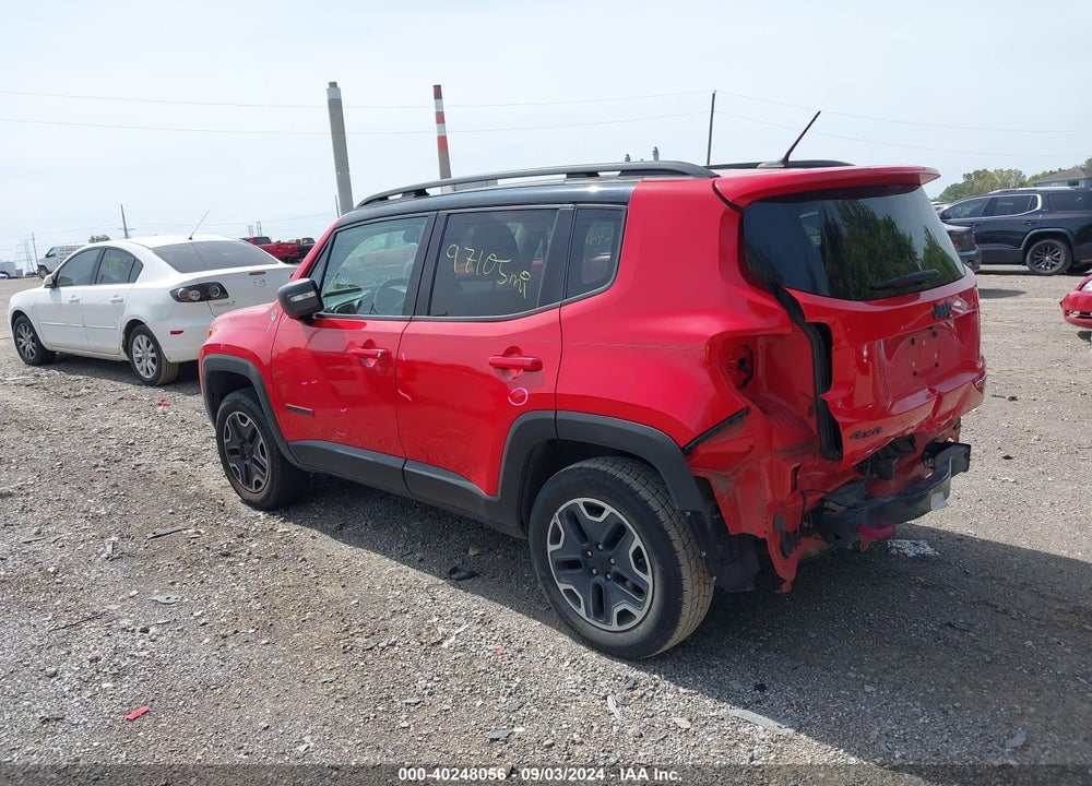 2017 JEEP RENEGADE TRAILHAWK 4X4 VIN: ZACCJBCB2HPE60107