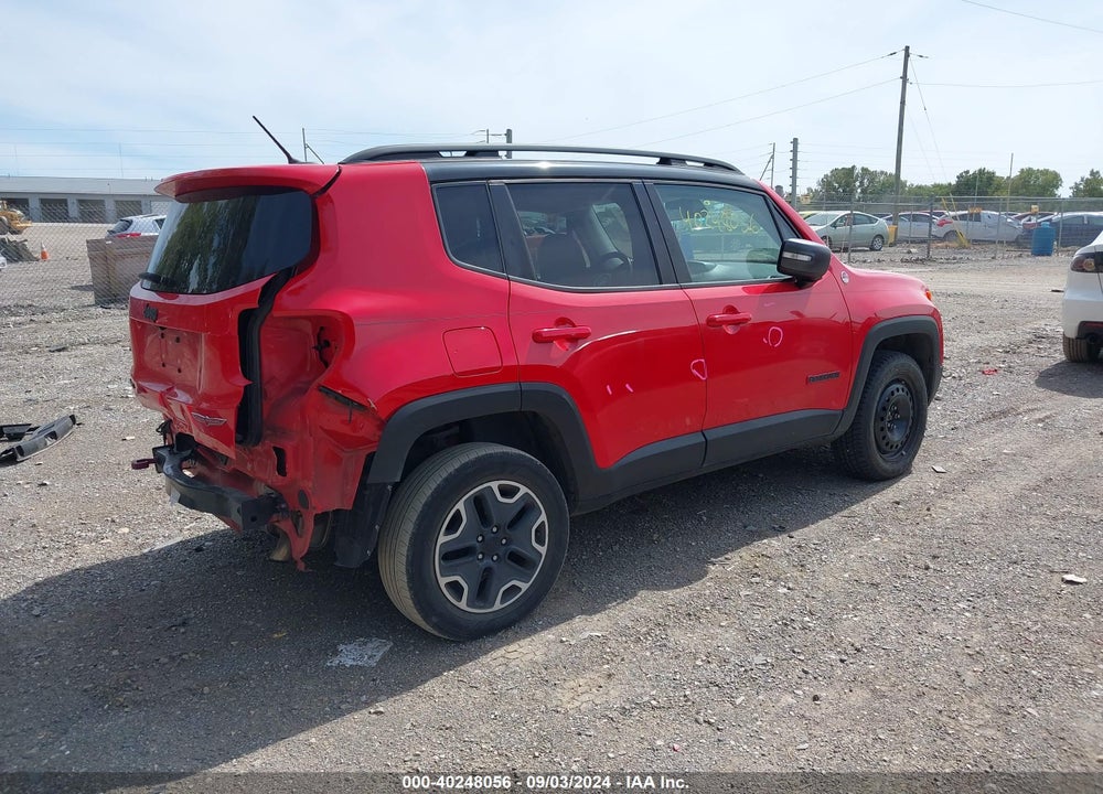2017 JEEP RENEGADE TRAILHAWK 4X4 VIN: ZACCJBCB2HPE60107