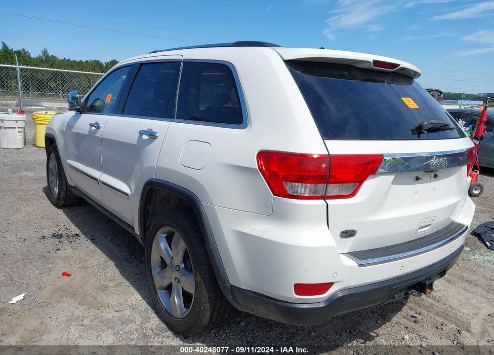2012 JEEP GRAND CHEROKEE OVERLAND VIN: 1C4RJECG2CC354700