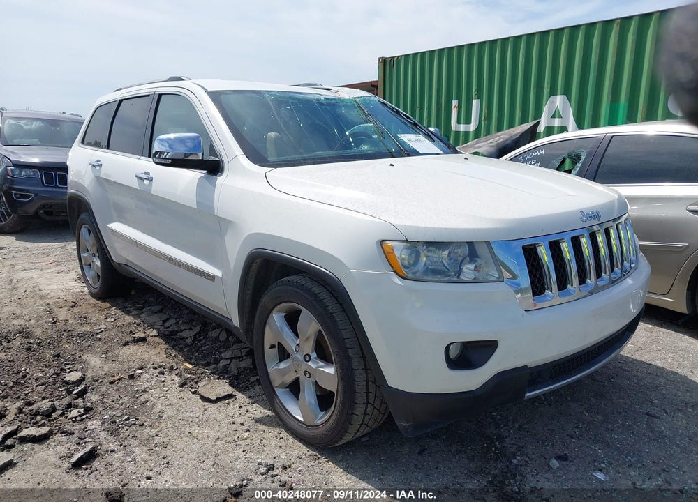 2012 JEEP GRAND CHEROKEE OVERLAND VIN: 1C4RJECG2CC354700