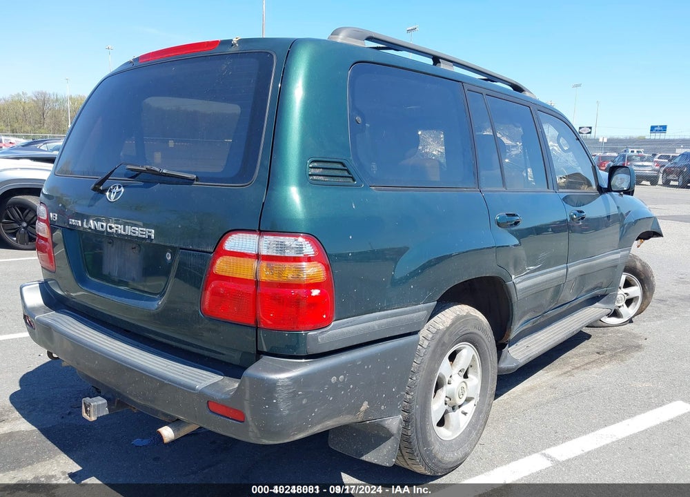 1999 TOYOTA LAND CRUISER VIN: JT3HT05J0X0042971