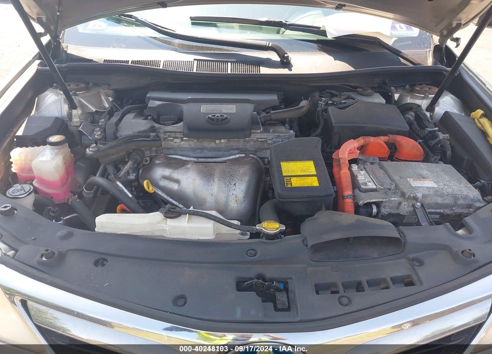 2014 TOYOTA CAMRY HYBRID XLE VIN: 4T1BD1FK1EU139352