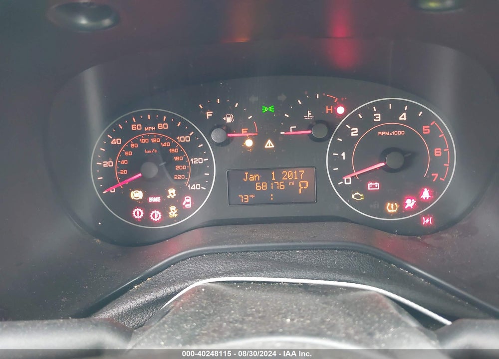 2018 RAM PROMASTER CITY TRADESMAN VIN: ZFBERFAB7J6J18661