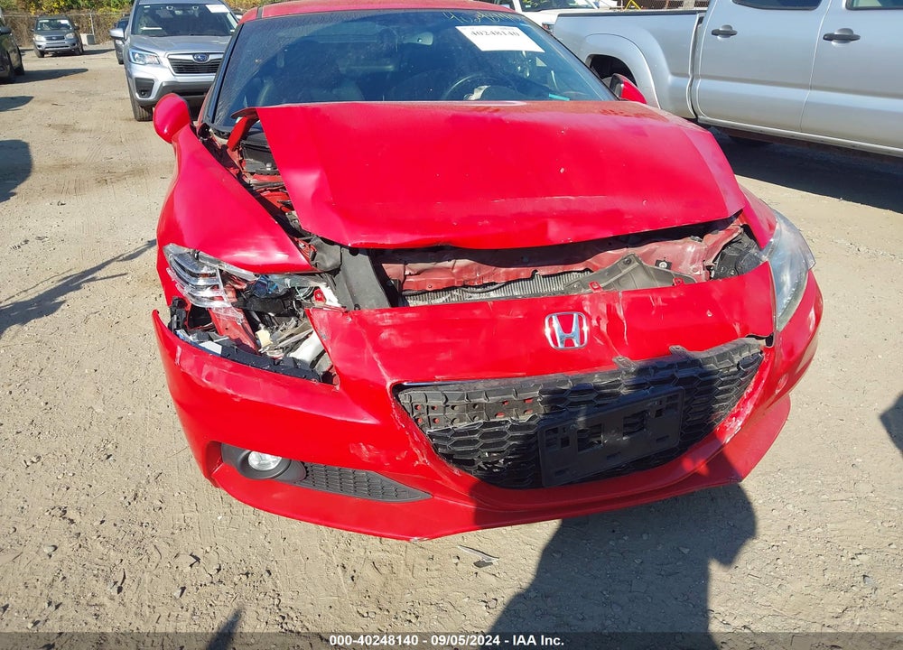 2014 HONDA CR-Z EX VIN: JHMZF1D64ES002788