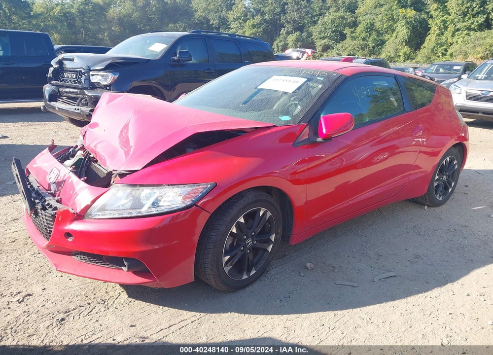 2014 HONDA CR-Z EX VIN: JHMZF1D64ES002788