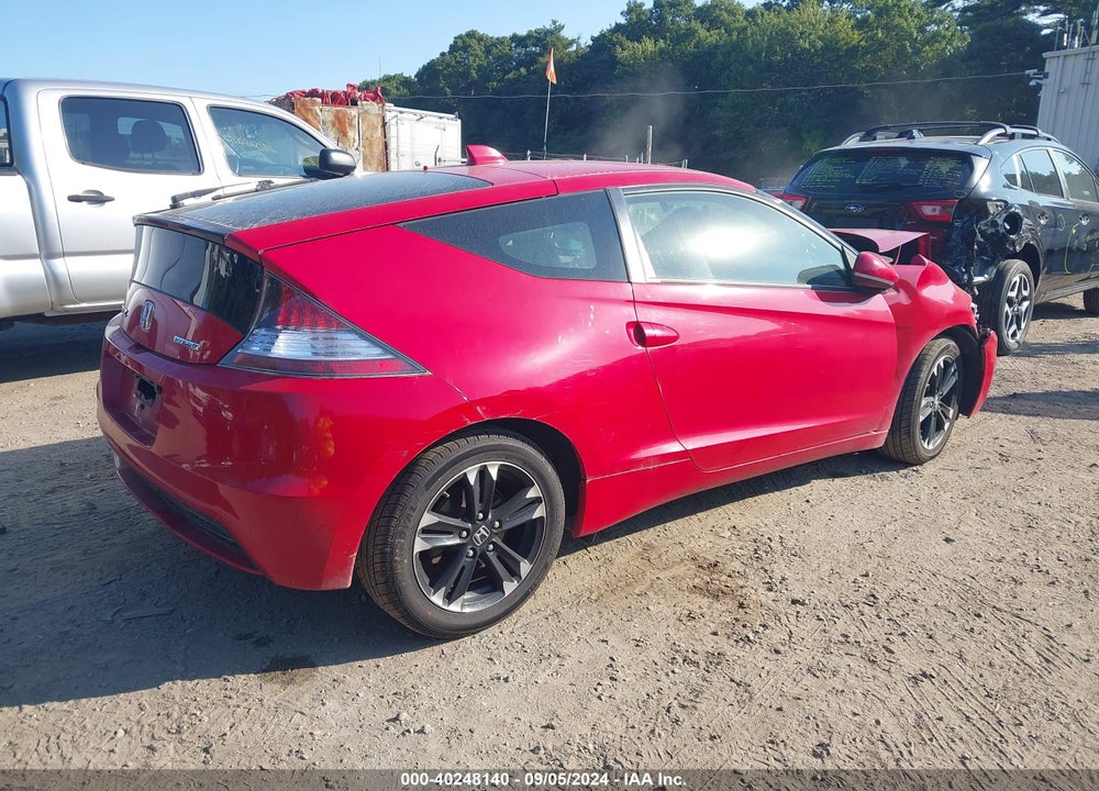 2014 HONDA CR-Z EX VIN: JHMZF1D64ES002788