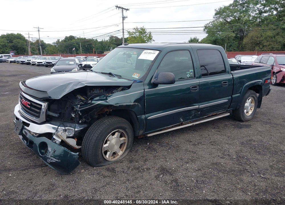 2004 GMC SIERRA 1500 SLE VIN: 2GTEK13T841372062