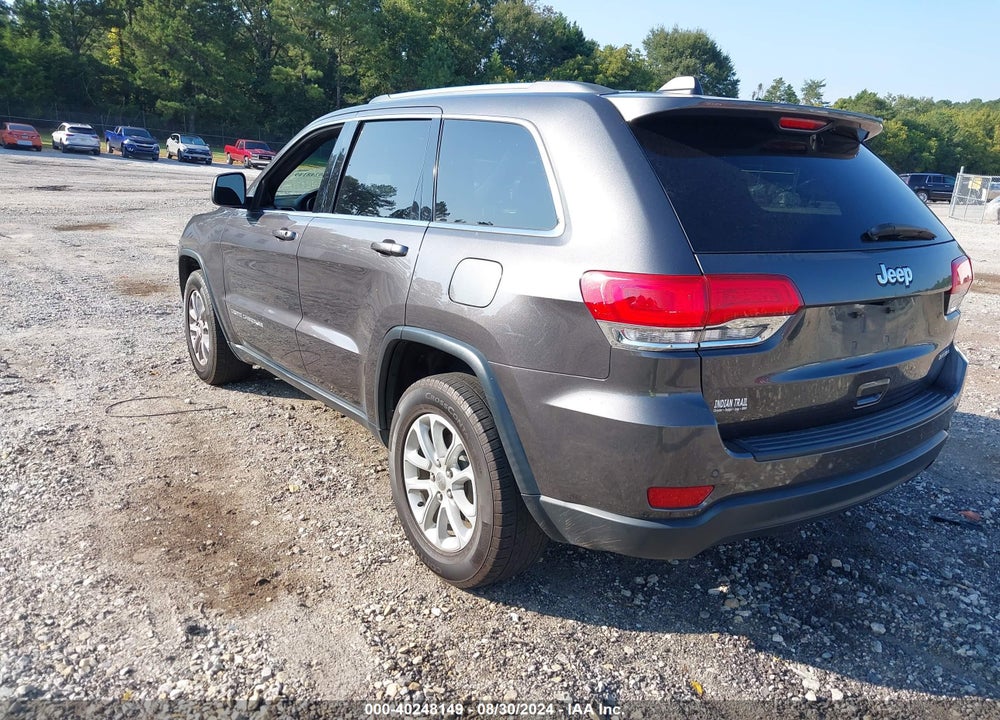 2016 JEEP GRAND CHEROKEE LAREDO VIN: 1C4RJEAG3GC428697