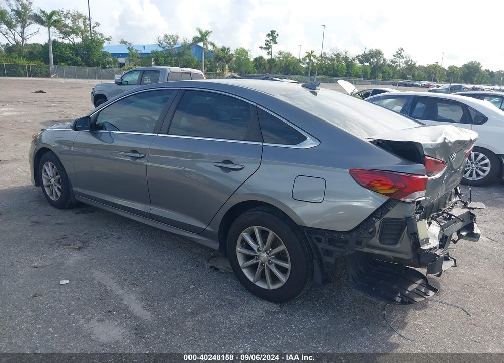 2018 HYUNDAI SONATA SE VIN: 5NPE24AFXJH695327