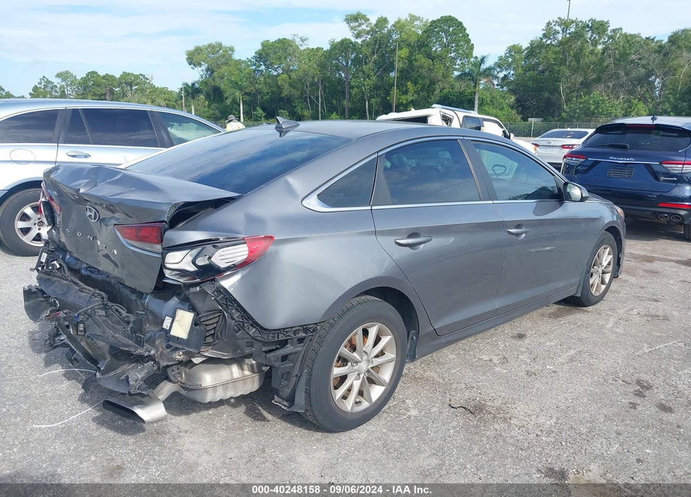 2018 HYUNDAI SONATA SE VIN: 5NPE24AFXJH695327