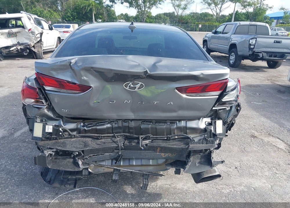 2018 HYUNDAI SONATA SE VIN: 5NPE24AFXJH695327