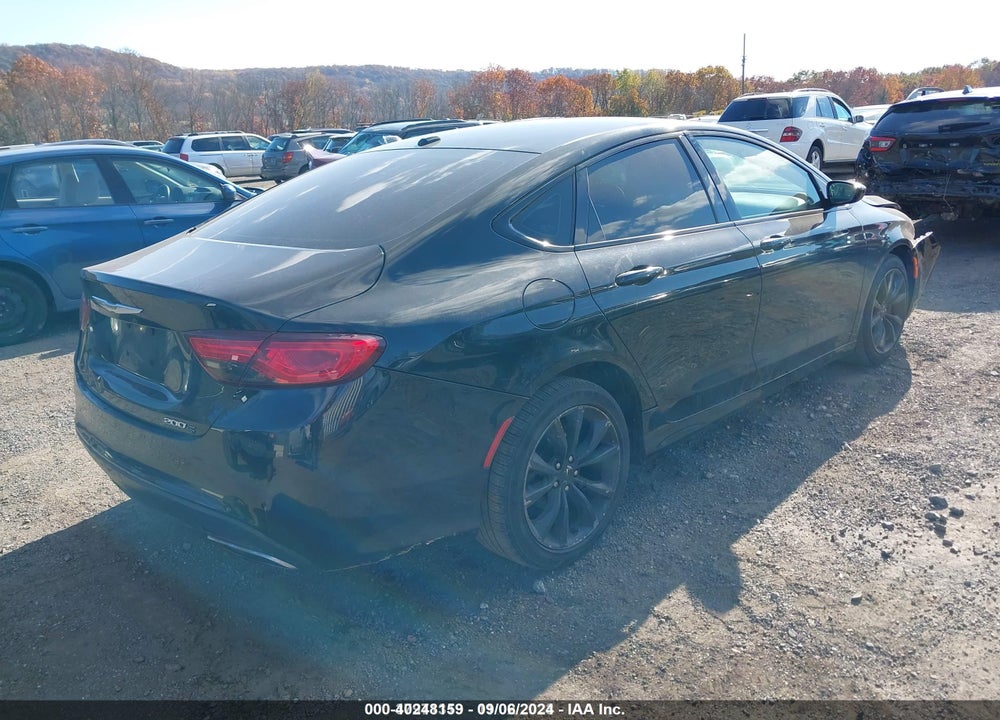 2015 CHRYSLER 200 S VIN: 1C3CCCBBXFN554828