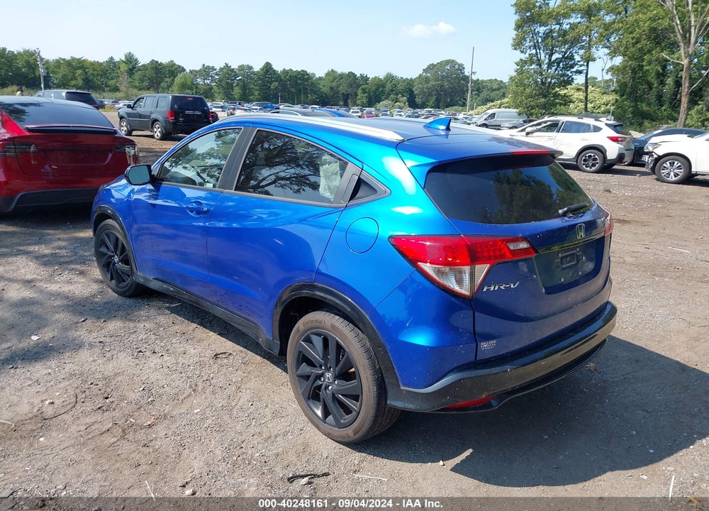 2021 HONDA HR-V AWD SPORT VIN: 3CZRU6H1XMM735559