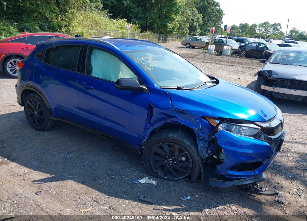 2021 HONDA HR-V AWD SPORT VIN: 3CZRU6H1XMM735559