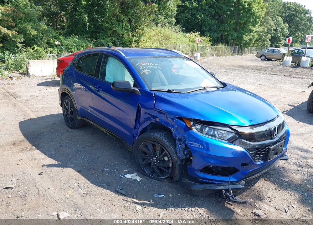 2021 HONDA HR-V AWD SPORT VIN: 3CZRU6H1XMM735559