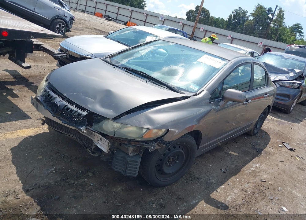 2009 HONDA CIVIC LX VIN: 19XFA16599E022745
