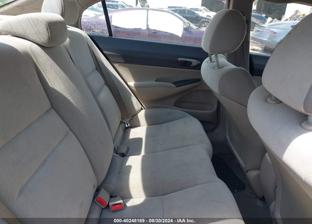2009 HONDA CIVIC LX VIN: 19XFA16599E022745