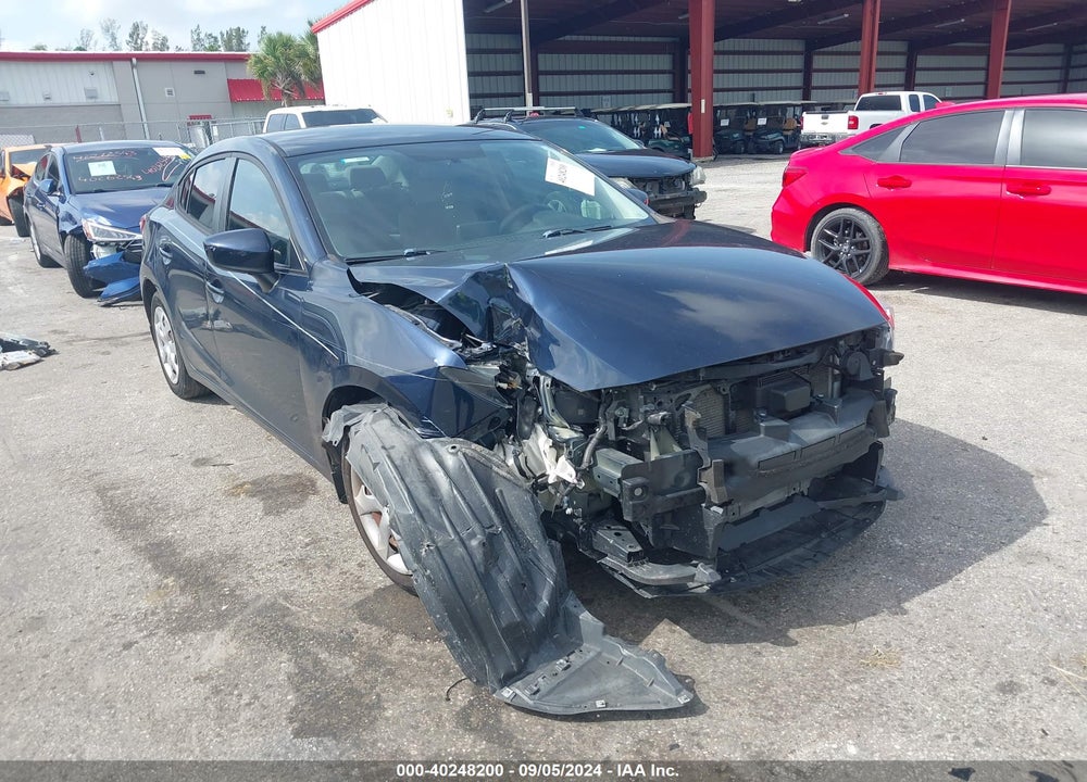 2016 MAZDA 3 I SPORT VIN: 3MZBM1T74GM243701