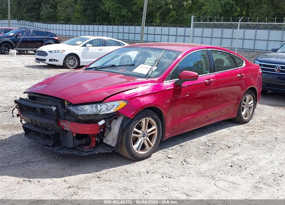 2018 FORD FUSION SE VIN: 3FA6P0HD0JR130509