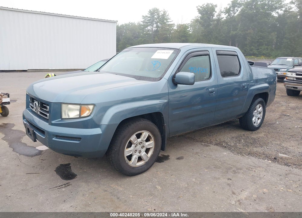 2006 HONDA RIDGELINE RTL VIN: 2HJYK16506H570182