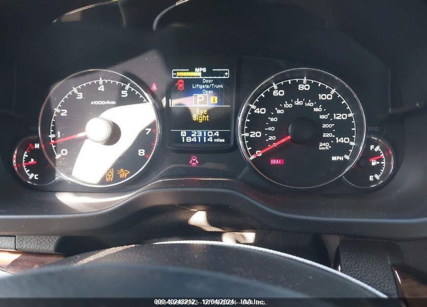 2013 SUBARU LEGACY 2.5I LIMITED VIN: 4S3BMBP61D3007336