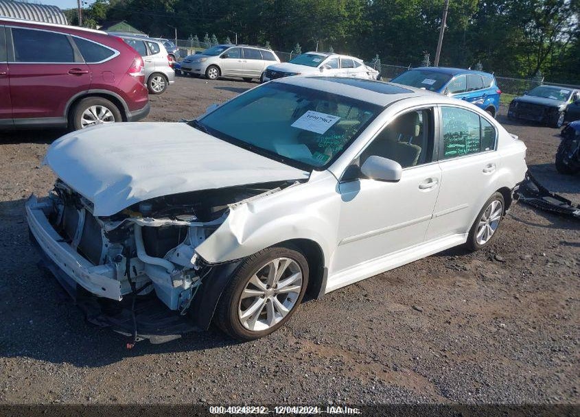 2013 SUBARU LEGACY 2.5I LIMITED VIN: 4S3BMBP61D3007336