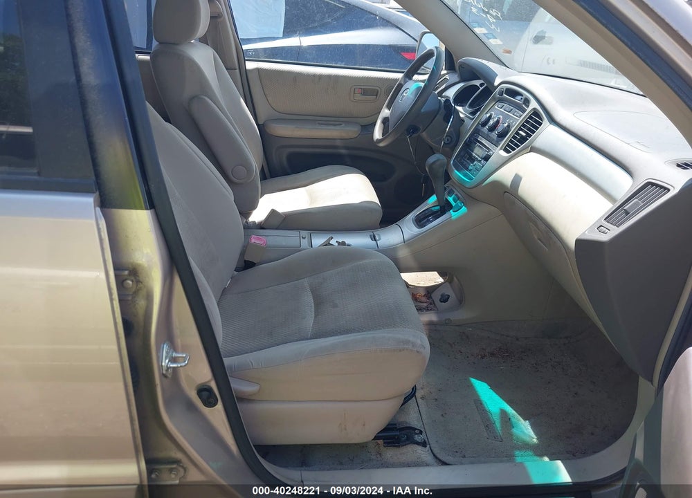 2005 TOYOTA HIGHLANDER V6 VIN: JTEDP21A050063599