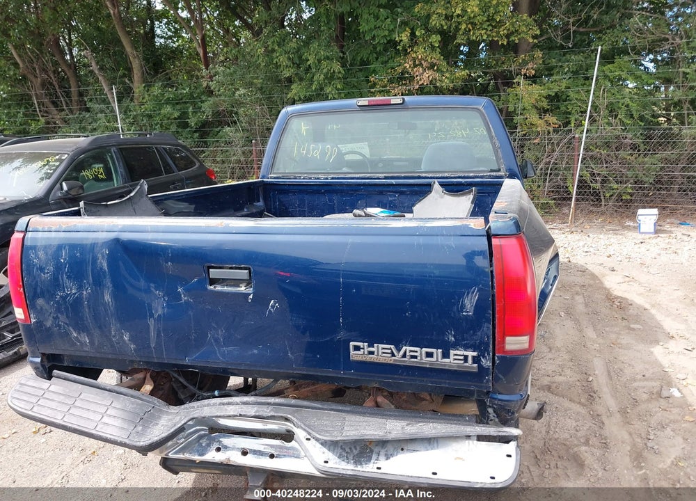 1998 CHEVROLET K1500 FLEETSIDE VIN: 1GCEK14R2WZ145298
