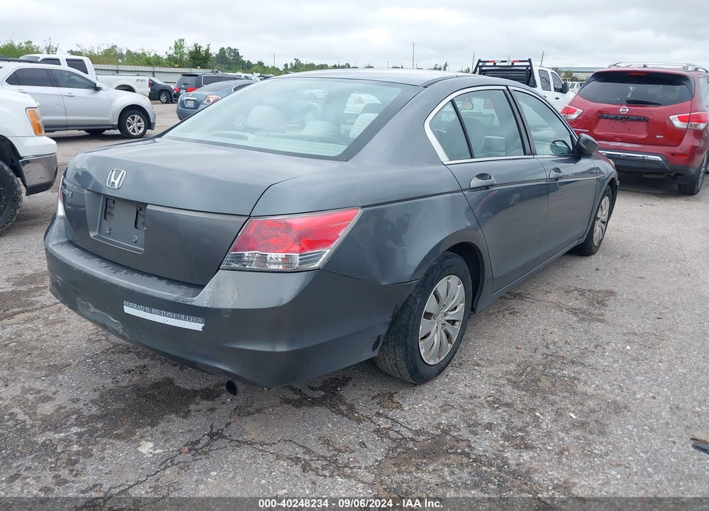 2008 HONDA ACCORD 2.4 LX VIN: 1HGCP26338A123272