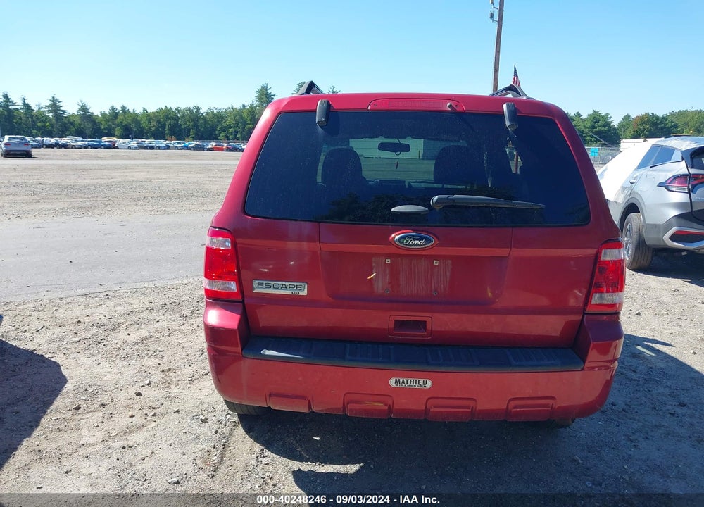 2012 FORD ESCAPE XLT VIN: 1FMCU9D78CKB60497