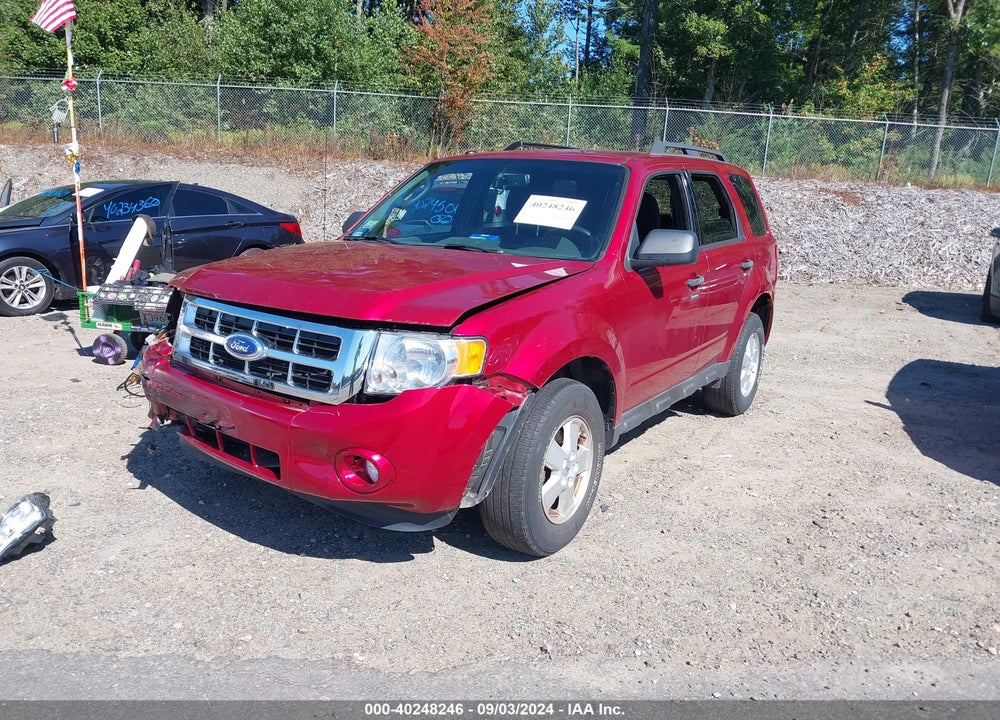 2012 FORD ESCAPE XLT VIN: 1FMCU9D78CKB60497