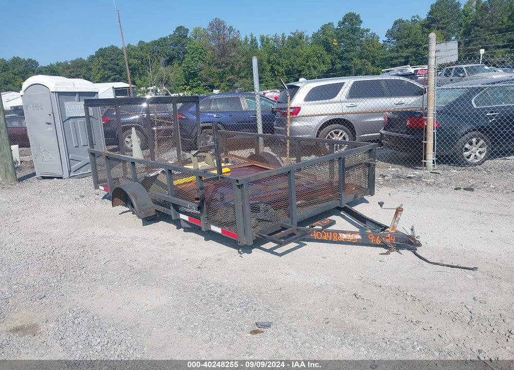 2016 TRAILER WELLBILT OPEN UTILITY VIN: 1W9BU1214G1359612