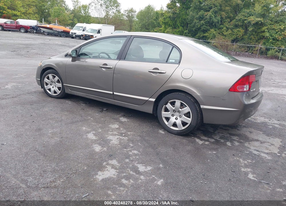 2008 HONDA CIVIC SDN LX VIN: 2HGFA16598H342538