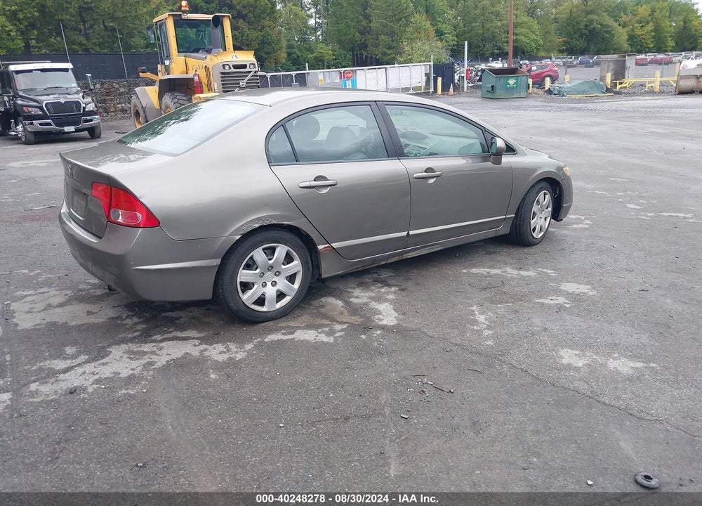 2008 HONDA CIVIC SDN LX VIN: 2HGFA16598H342538