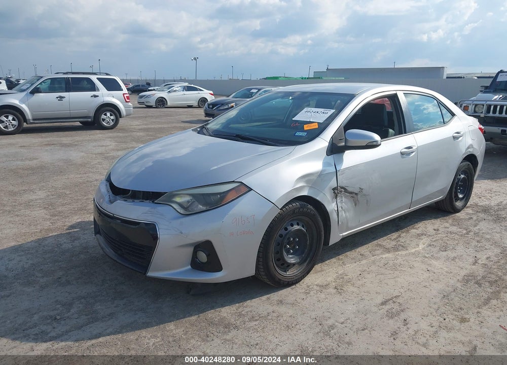 2014 TOYOTA COROLLA S VIN: 5YFBURHE1EP162587