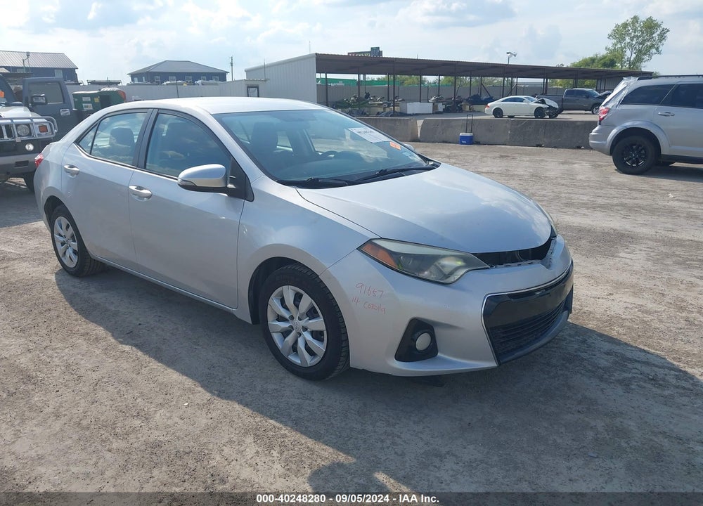 2014 TOYOTA COROLLA S VIN: 5YFBURHE1EP162587