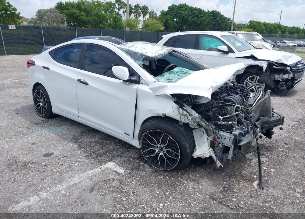 2016 HYUNDAI ELANTRA SE VIN: 5NPDH4AE9GH753468