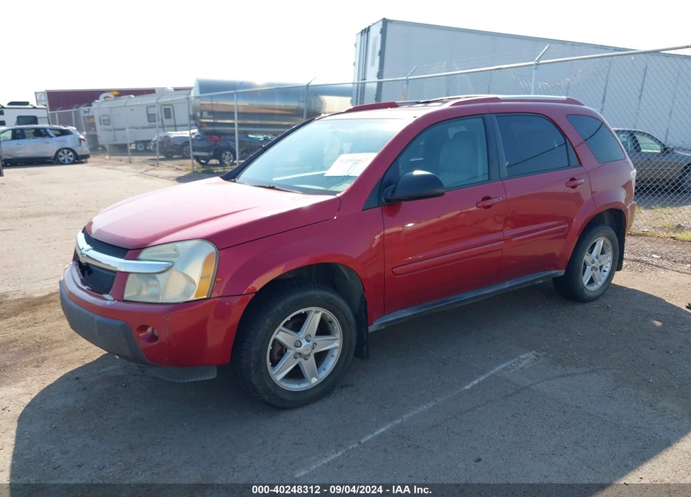 2005 CHEVROLET EQUINOX LT VIN: 2CNDL73F756124293