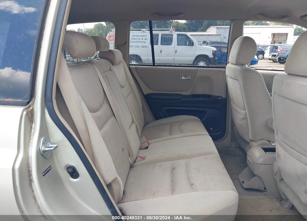 2003 TOYOTA HIGHLANDER LIMITED V6 VIN: JTEGF21A930101392