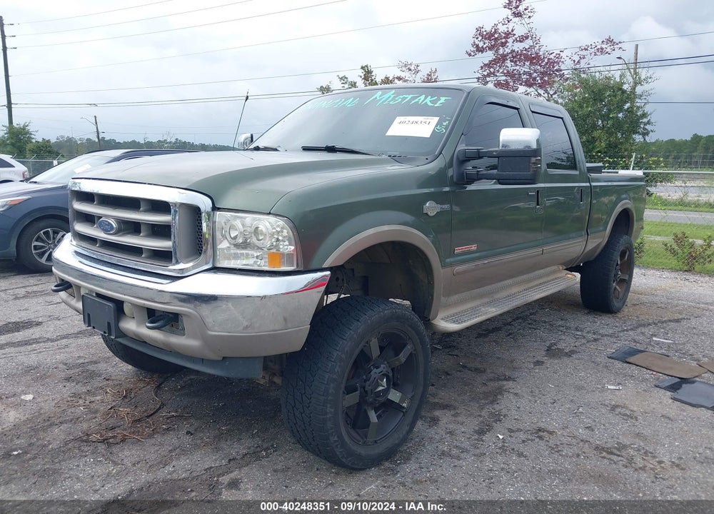 2004 FORD F-250 LARIAT/XL/XLT VIN: 1FTNW21P34EC25209