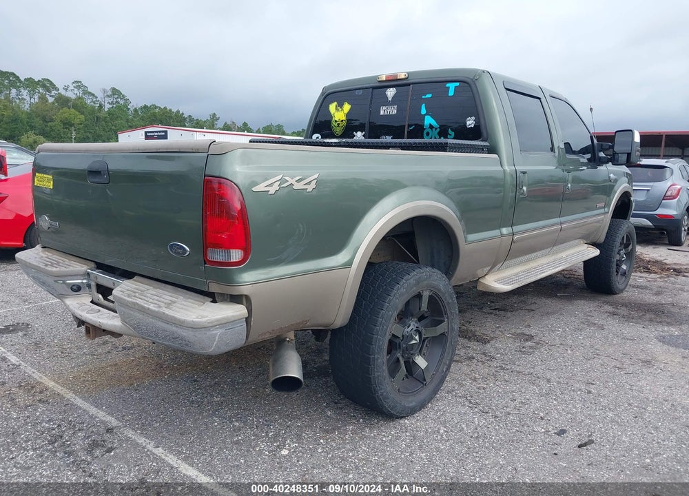 2004 FORD F-250 LARIAT/XL/XLT VIN: 1FTNW21P34EC25209
