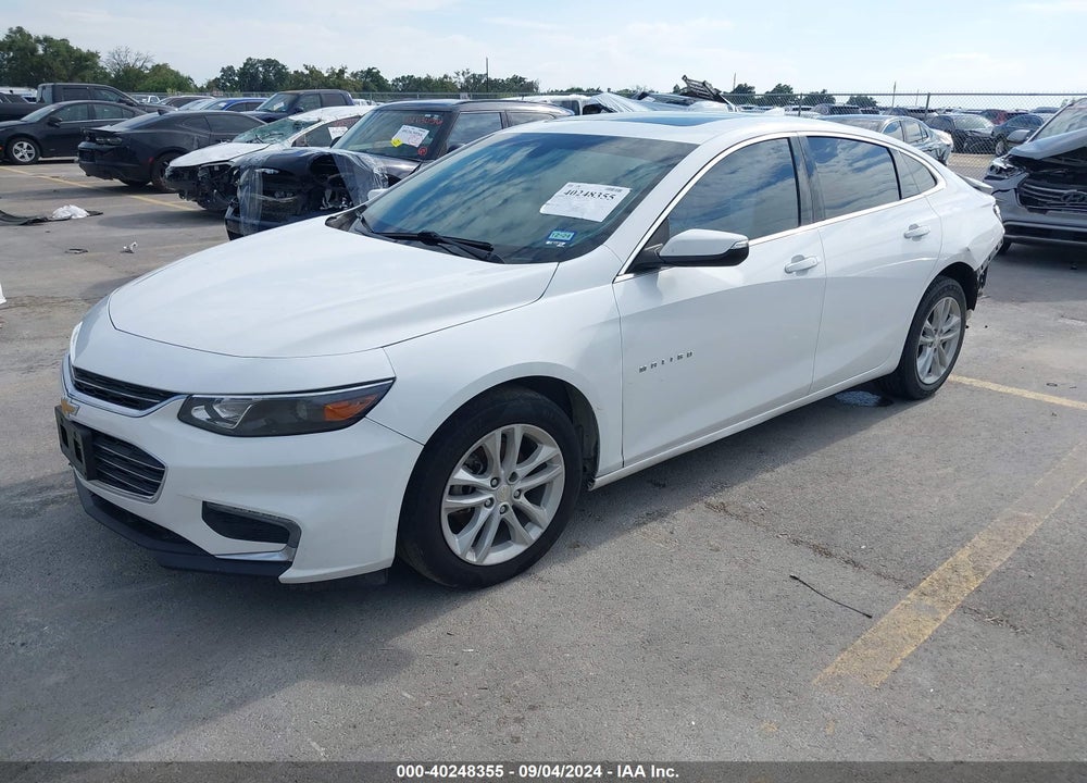 2018 CHEVROLET MALIBU LT VIN: 1G1ZD5STXJF233391
