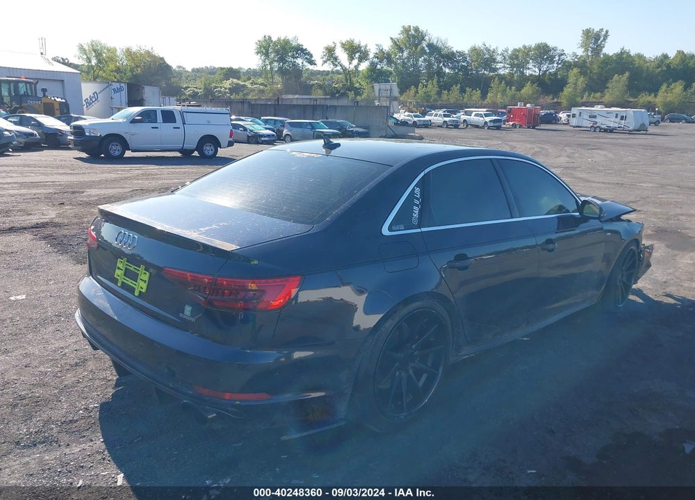 2017 AUDI A4 2.0T PREMIUM VIN: WAUENAF46HN068676