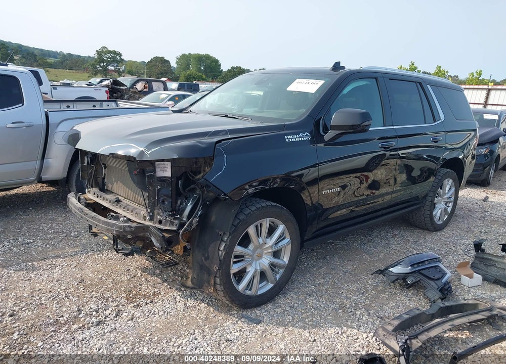 2021 CHEVROLET TAHOE 4WD HIGH COUNTRY VIN: 1GNSKTKL0MR400449