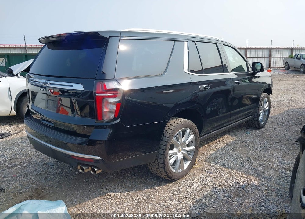2021 CHEVROLET TAHOE 4WD HIGH COUNTRY VIN: 1GNSKTKL0MR400449