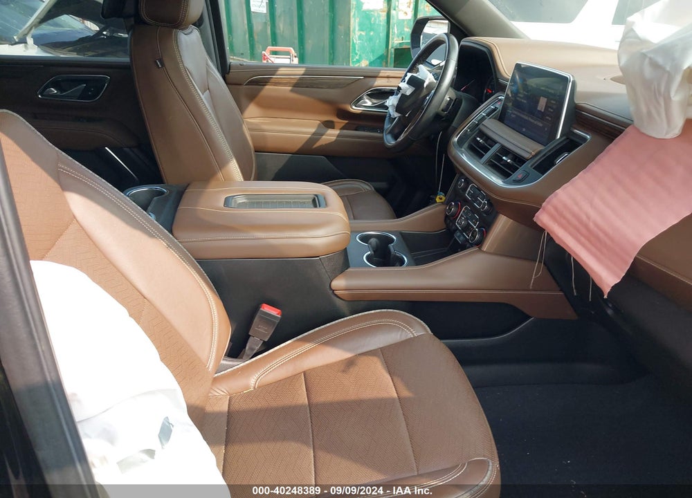 2021 CHEVROLET TAHOE 4WD HIGH COUNTRY VIN: 1GNSKTKL0MR400449